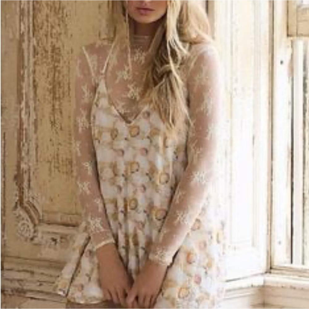Free People Chiara Romper size M- NWOT - Retails $128 - Rare!